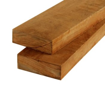 hardhout gording fijnbezaagd 5x15 cm